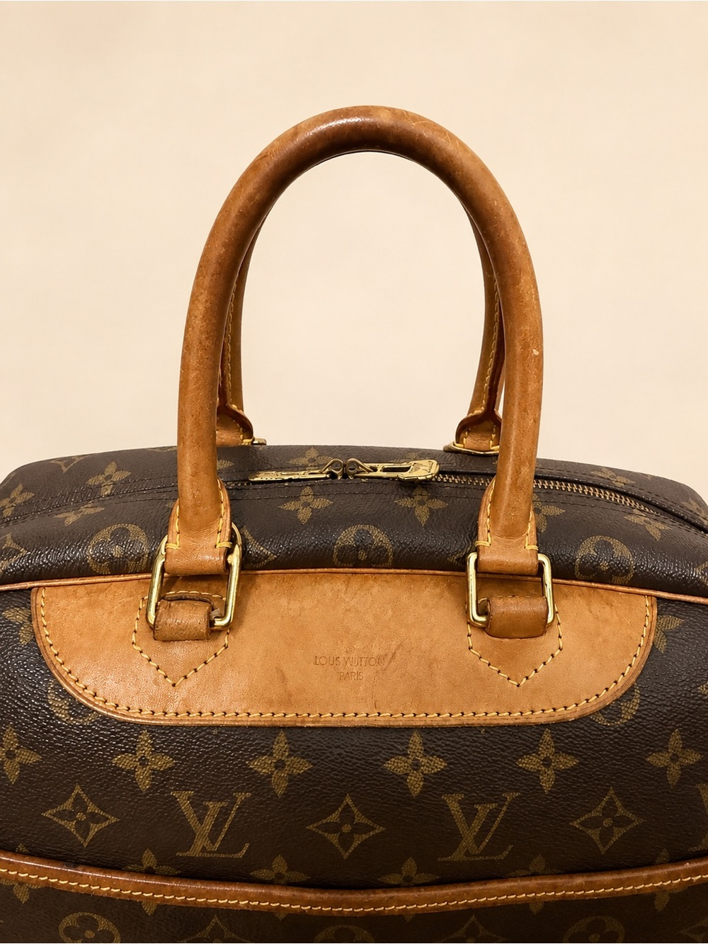 Louis Vuitton Monogram Deauville Bag w/ COA - Picture 6 of 14